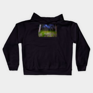 Carmel Cypress Trees Kids Hoodie